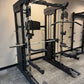 All-in-One Home Gym, Power Rack w/ Smith Machine & Functional Trainer w/ 2x - 220lb weight stacks (New)