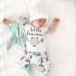 "Little Dreamer Fox Print Baby Outfit Set (2 Pieces)"