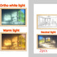 Illuminated Picture LED Decorative Light Painting Bedside Picture Style Creative Modern Simulate Sunshine Drawing Night Light Gift