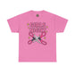 Funny Girls Night Shirt – Lesbian Humor Tee – Pink Scissors Graphic on Gildan 5000