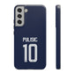 Christian Pulisic Precision Armor – Dual-Layer Durability & Sleek Fit | Compatible with iPhone 8 to 16 Pro Max & Samsung Galaxy S10 to S25 Ultra