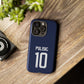 Christian Pulisic Precision Armor – Dual-Layer Durability & Sleek Fit | Compatible with iPhone 8 to 16 Pro Max & Samsung Galaxy S10 to S25 Ultra