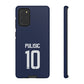 Christian Pulisic Precision Armor – Dual-Layer Durability & Sleek Fit | Compatible with iPhone 8 to 16 Pro Max & Samsung Galaxy S10 to S25 Ultra