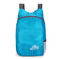 Outdoor folding backpack