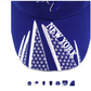New York Blue 3D Embroidered Baseball Cap, Hat