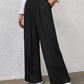 High Waist Straight Pants