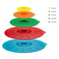 5 PCS Set Silicone Microwave Bowl Cover