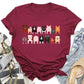 Pig Lovers Illustration Of Farm Animal Breeds And Their Varieties From Farmyard Life Graphic Tee