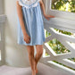 Girl's Charlotte Scalloped Dress