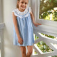 Girl's Charlotte Scalloped Dress