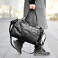 Men's Handbag Leather Casual Large-capacity Travel Shoulder Bag