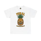 Feral Evil Pineapple Shirt – Aggressive Fruit Trashcore Tee – Gildan 5000 Unisex