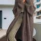 Autumn And Winter Long Sweater Women's Loose All-matching Base Long-sleeved Knitted Cardigan