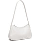 Small Shoulder Bag for Women Cute Mini Purse Trendy Vegan Leather Y2k Crescent Handbag