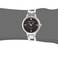 Women's Elegant Diamond Accent Watch – Stainless Steel Quartz Bracelet Watch