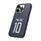 Christian Pulisic Precision Armor – Dual-Layer Durability & Sleek Fit | Compatible with iPhone 8 to 16 Pro Max & Samsung Galaxy S10 to S25 Ultra