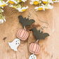 Adorable Wooden Halloween Earrings