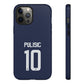 Christian Pulisic Precision Armor – Dual-Layer Durability & Sleek Fit | Compatible with iPhone 8 to 16 Pro Max & Samsung Galaxy S10 to S25 Ultra