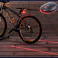 Bicycle Tail Light 5LED   2Laser