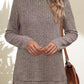 Turtleneck High Low Top