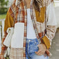 Plaid Pocket Shirt Jacket
