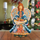 Guardian Angel Christmas Figurine by G. DeBrekht Nativity Holiday Décor - 552521