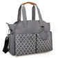 Multifunctional Baby Diaper Bag – 14 Pockets & Changing Tote