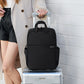 Simple Canvas Travel Large Capacity Women's Backpack