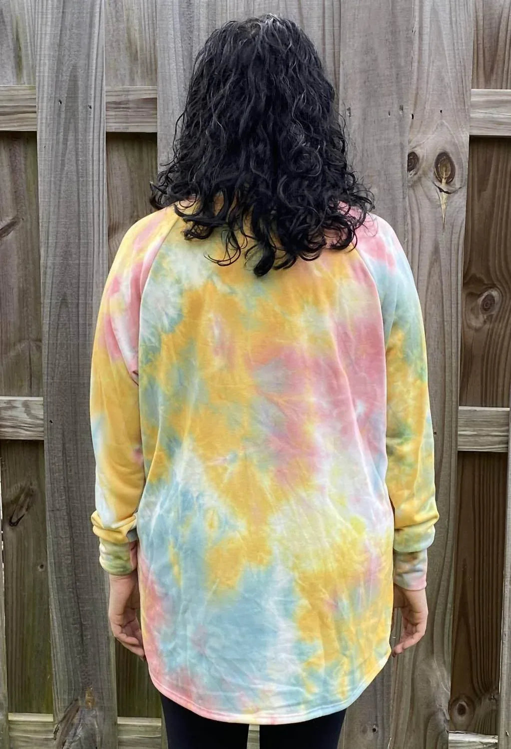 Tie Dye Raglan Tunic