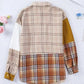 Plaid Pocket Shirt Jacket