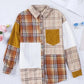 Plaid Pocket Shirt Jacket