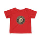 Trash Cult Skull Infant Tee, Baby T-Shirt, Unisex Baby Top, Cute Skull Baby Clothes, Edgy Infant Apparel, Trendy Newborn Gift