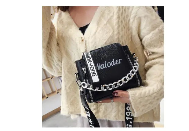 Trendy Crossbody Bag with Strap