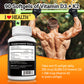 Vitamin D3 10000 IU with K2 (MK-7) Supplement – 90 Softgels – Non-GMO, Gluten-Free – Supports Bone, Heart & Immune Health – Enhanced Absorption – Made in USA