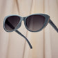 "Not Gray, Diet Black" Glam G Polarized Sunglasses