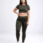 Short-Sleeve Crop Top