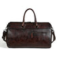 Top Layer Leather Bag Handmade Retro Large Capacity