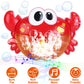 Frog Musical Bubble Bath Maker Baby Bath Toys for Bathtubs Toddler Bubble Machine for Bath Fun