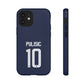 Christian Pulisic Precision Armor – Dual-Layer Durability & Sleek Fit | Compatible with iPhone 8 to 16 Pro Max & Samsung Galaxy S10 to S25 Ultra
