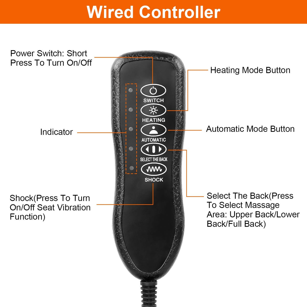 Vibrating Back Massager