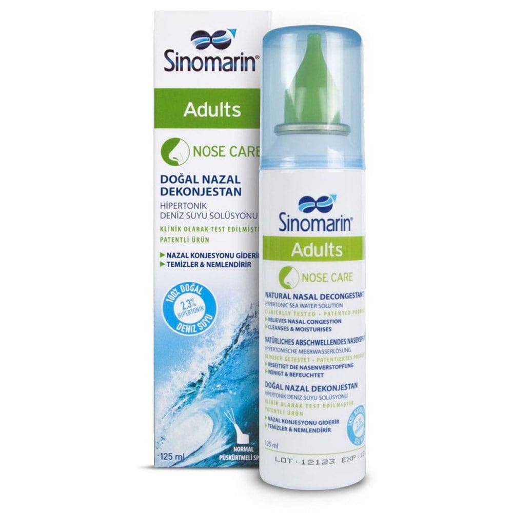 Sinomarin Adults Hypertonic Sea Water 125ml