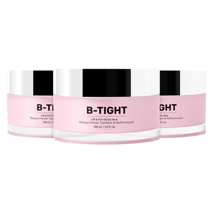 MAËLYS B-TIGHT Lift & Firm Booty Mask - Skin Tightening & Firming Cream for Booty & Thighs - Cellulite Cream with Caffeine & Brazilian Peppertree - Butt Mask for Smooth-Looking Skin (3.4 Fl Oz)