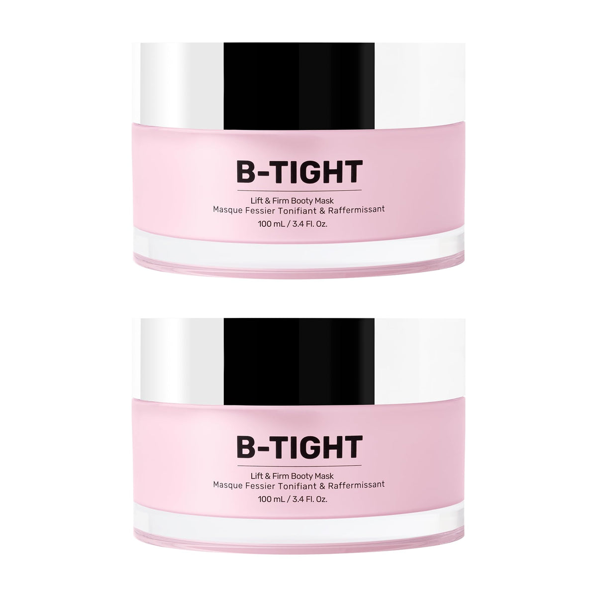 MAËLYS B-TIGHT Lift & Firm Booty Mask - Skin Tightening & Firming Cream for Booty & Thighs - Cellulite Cream with Caffeine & Brazilian Peppertree - Butt Mask for Smooth-Looking Skin (3.4 Fl Oz)