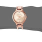 Women's Elegant Diamond Accent Watch – Stainless Steel Quartz Bracelet Watch