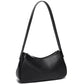 Small Shoulder Bag for Women Cute Mini Purse Trendy Vegan Leather Y2k Crescent Handbag