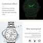 OLEVS Watch Women Two Tone Watches for Women with Date Dress Womens Watches for Small Wrists Luxury Easy Read Womens Watch Waterproof Blue/Black/Gold/Silver Dial Reloj para Mujer