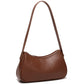 Small Shoulder Bag for Women Cute Mini Purse Trendy Vegan Leather Y2k Crescent Handbag