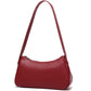 Small Shoulder Bag for Women Cute Mini Purse Trendy Vegan Leather Y2k Crescent Handbag