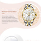 OLEVS Watch Women Two Tone Watches for Women with Date Dress Womens Watches for Small Wrists Luxury Easy Read Womens Watch Waterproof Blue/Black/Gold/Silver Dial Reloj para Mujer