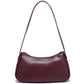 Small Shoulder Bag for Women Cute Mini Purse Trendy Vegan Leather Y2k Crescent Handbag